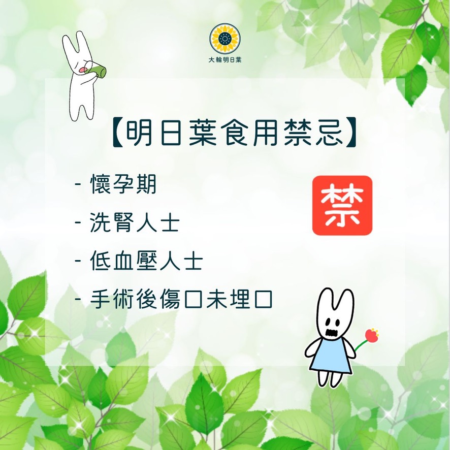 明日葉食用禁忌副作用